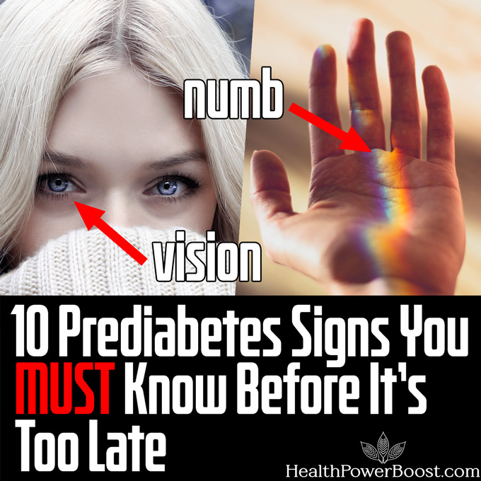 10 Prediabetes Signs You MUST Know Before It Is Too Late