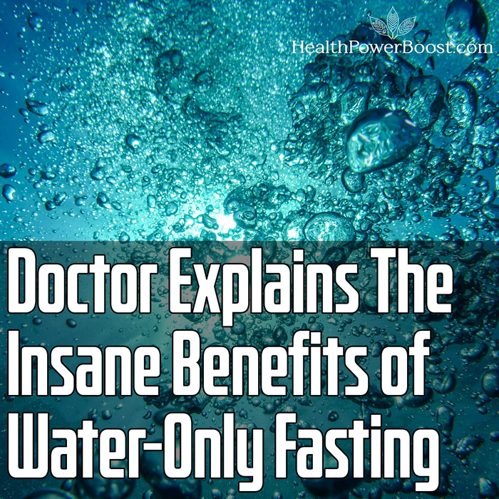 Doctor Explains The Insane Benefits of Water-Only Fasting
