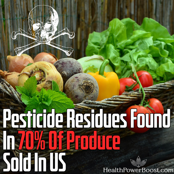 Pesticide Residues Found In 70% Of Produce Sold In US