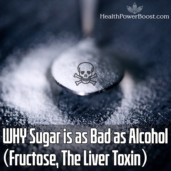 WHY Sugar is as Bad as Alcohol (Fructose, The Liver Toxin)